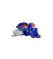 KIT MX YAMAHA YZ125/250 (96-99) POLISPORT R: 90110