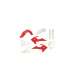 KIT ENDURO FULL GAS GAS EC/ECE (18-20) OEM RIEJU MR 250/300 (21) ROJO/BLANCO POLISPORT R: 91030