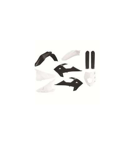 KIT ENDURO FULL GAS GAS EC/ECE (18-20) BLANCO/NEGRO RIEJU MR 250/300 (21) POLISPORT R: 91037