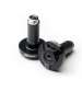 JUEGO CONTRAPESAS MANILLAR 22.2 MM. NEGRAS PRO RACE YASUNI R: CPE6176BL