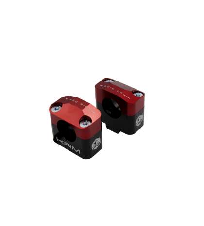 JUEGO TORRETAS KRM PRO RIDER NEGRAS / ROJAS R: KR465F