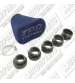 FILTRO DE AIRE DE FÁBRICA DE TPR Ø28-32-36-39-43 AZUL R: 99AF2843B