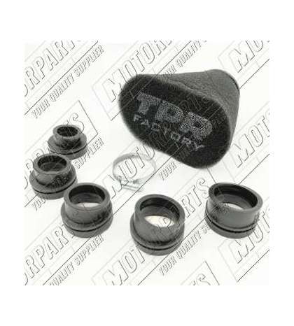 FILTRO DE AIRE DE FÁBRICA TPR Ø28-32-36-39-43 NEGRO R: 99AF2843N