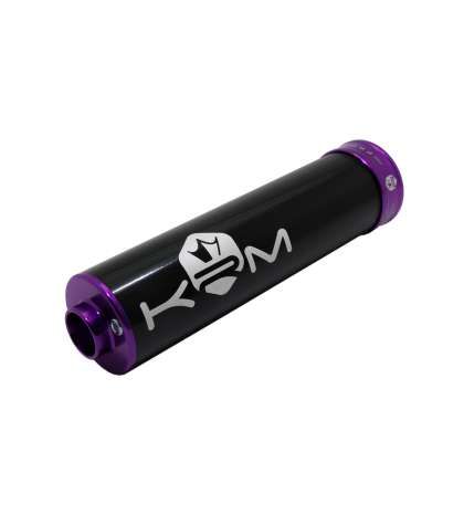 SILENCIADOR 70/90 C.C. ALUMINIO NEGRO LILA KRM R: KR360F