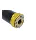 SILENCIADOR ESCAPE 70 / 90 C.C. ALUMINIO NEGRO ORO KRM R: KR259F