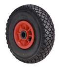 RUEDA COMPLETA 3.00 X 4 PLASTICO BCR R: 40 550 0145