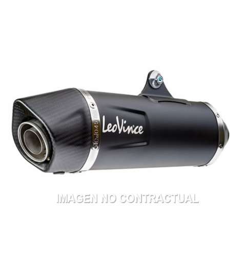 SILENCIOSO LEOVINCE NERO YAMAHA X-MAX 400 EURO 4 R: LV14064K