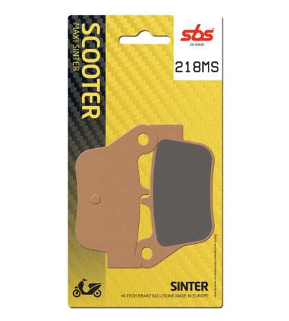 JUEGO PASTILLAS FRENO " SINTER " SYM MAXSYM 400 SBS R: P218MS