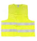 CHALECO DE SEGURIDAD ( HOMOLOGADO ) AMARILLO DE ALTA VISIBILIDAD APROBADO PARA ADULTOS TALLA XL R: S3337
