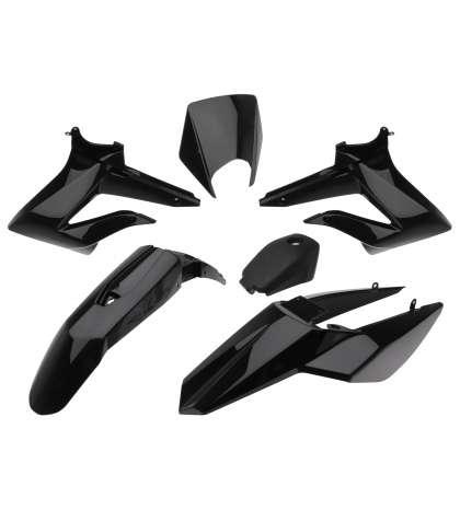 KIT CARENADOS DERBI SENDA DRD X-TREME 50 10/15 NEGRO METALIZADO R: 350012