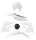 KIT PLASTICOS SENDA DRD XTREME (2010 A 2015 ) BLANCO (6 PIEZAS) TNT R: 350013