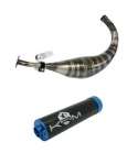 ESCAPE KRM 70-80 C.C. AM 6 SILENCIADOR NEGRO/AZUL R: EKNAZ70A