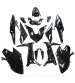 KIT DE PLASTICOS YAMAHA TMAX 560 2020 NEGRO BRILLO ( 15 PIEZAS ) R: 367317