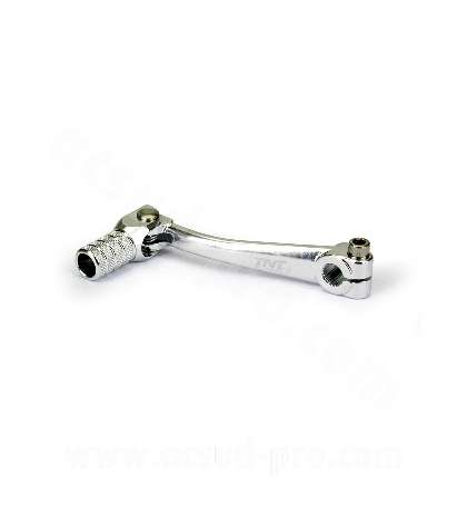 PEDAL CAMBIO PLEGABLE ALUMINIO AM6 PLATA R: 090306