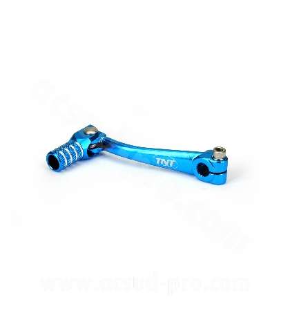 PEDAL CAMBIO PLEGABLE ALUMINIO AM6 AZUL R: 090307
