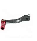 PEDAL DE CAMBIO PLEGABLE ALUMINIO IMIT CARBON DERBI SENDA ROJO R: 090326C