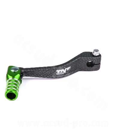PEDAL DE CAMBIO PLEGABLE ALUMINIO IMIT CARBON DERBI SENDA VERDE R: 090326E