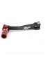 PEDAL CAMBIO PLEGABLE ALUMINIO IMIT CARBONO AM6 ROJO TNT R: 090326