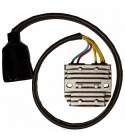 REGULADOR TRIFASE MOSFET 12V -C.C.- 5 CABLES - 2 CONECTORES HONDA XLV VARADERO 1000 DZE R: 04172413