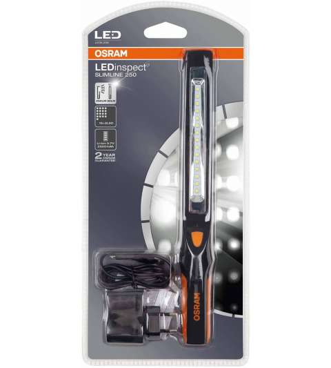 LAMPARA LED INSPECT SLIMLINE 250 RECARGABLE LED OSRAM R: O250LE