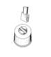 LLAVE PARA FILTRO DE ACEITE PIAGGIO, VESPA, GILERA, PEUGEOT BUZZETTI R: 19446