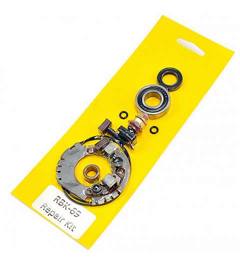 KIT REPARACIÓN ARRANQUE CON PORTAESCOBILLAS - CON 2 ESCOBILLAS - CON RETÉN, COJINETE Y ARANDELAS DUCATI 696 / 900 R: 04178492