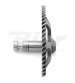 EJE PEDAL ARRANQUE MOTOR PIAGGIO 50 LARGO 50 MM R: 35375
