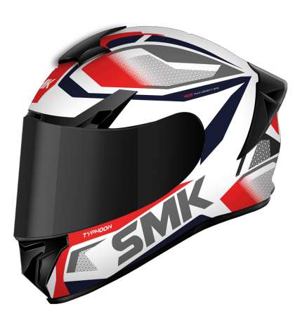 CASCO INTEGRAL ( DOBLE VISOR ) TM TYPHOON THORN SMK DECORADO BRILLO (GL136) R: D001100400GL13603