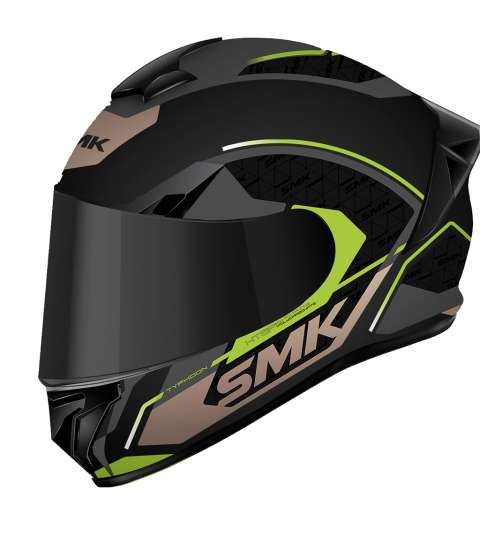 CASCO INTEGRAL ( DOBLE VIDOR ) TXL TYPHOON RD1 SMK DECORADO MATE (MA264) R: D001100500MA26705