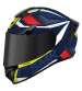 CASCO INTEGRAL ( DOBLE VISOR ) TM TYPHOON THORN SMK DECORADO BRILLO (GL543 R: D001100400GL24303