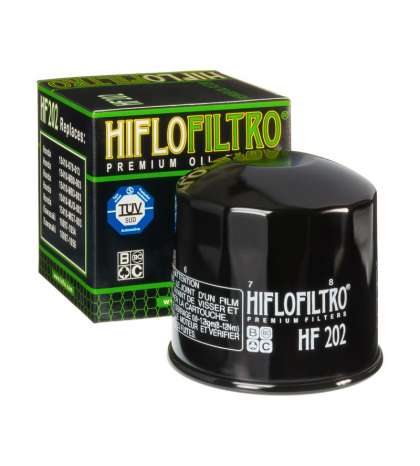 FILTRO ACEITE HONDA SHADOW 84/87 - HIFLOFILTRO - R: HF202
