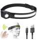 LUZ DE DIADEMA LED 230° RECARGABLE USB R: 540017J