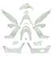 KIT PLASTICOS HONDA PCX 125 C.C. 2021 ( 14 PIEZAS ) BLANCO TNT R: 369011