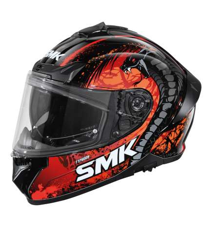 CASCO INTEGRAL TYPHOON REPTILE DECORADO BRILLO (GL273) R: D001100600GL27303
