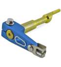 LEVA EMBRAGUE MINARELLI AM6 50 CC AZUL CLARO ANODIZADO TNT R: 090590