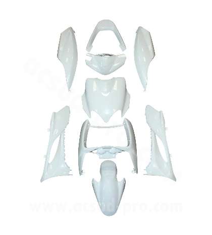 KIT CARENADOS YAMAHA JOG RR 50 BLANCO METAL ( 9 PIEZAS ) TNT R: 366871