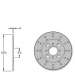 DISCO DE FRENO RIEJU RS1 TRASERO 95/96 IGM R: 2020-1708