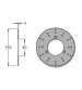 DISCO FRENO RIEJU RR 50 C.C. TRASERO - IGM - R: 2020-1706