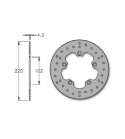 DISCO FRENO APRILIA RS 50 TRASERO - IGM - R: 2001-0032