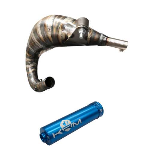 ESCAPE RIEJU MRT BUFANDA 80/90 CC. AM 6 RACING OF ROAD / SUPERMOTARD AZUL KRM R: KRBA