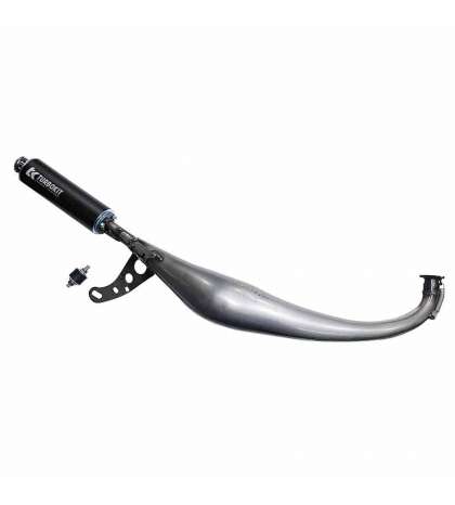TUBO ESCAPE DERBI VARIANT START 50 / START 5 ( COMPETICIÓN ) TURBO KIT CROMADO R: CARR15C