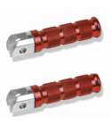 JUEGO REPOSAPIES SCOOTER ALUMINIO ROJO R: 601RJ