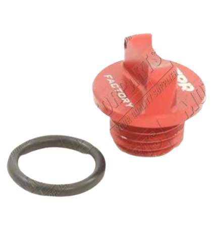 TAPÓN ACEITE TPR FACTORY AM6 ROJO ANODIZADO R: 9937750
