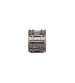 JAULA DE AGUJAS PIAGGIO ZIP / TYPHOON / NRG / LIBERTY / GILERA STALKER / RUNNER 50 ( 12 X 17 X 13 ) PLATA - SAMARIN - R: PIPI12