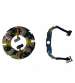 JUEGO PORTAESCOBILLAS 4 PZAS HONDA SHADOW / TRANSALP - SGR - R: 04174204