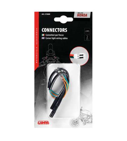 CONECTORES PARA INTERMITENTES, 2 UDS - COMPATIBLE PARA - HONDA R: 91600