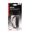 RESISTENCIAS PRECABLEADAS CON CONECTORES RÁPIDOS, 2 UDS. - 12V - 10 OHM - 10 W R: 91615