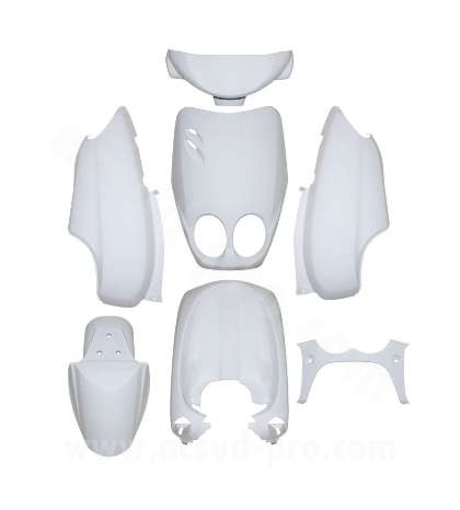 KIT CARENADOS OVETTO - NEOS 2002-2007 BLANCO BRILLO ( 7 PIEZAS ) TNT R: 366332