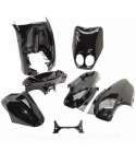 KIT CARENADOS / PLASTICOS OVETTO - NEOS 2002-2007 NEGRO BRILLO ( 7 PIEZAS ) TNT R: 366333