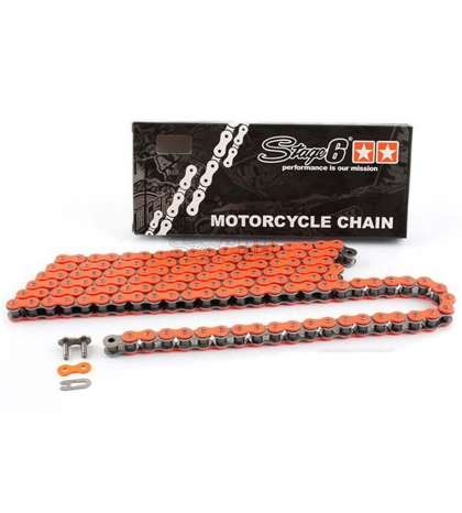CADENA STAGE6 420 X 140 PASOS NARANJA FLUOR R: A-S6-2011003